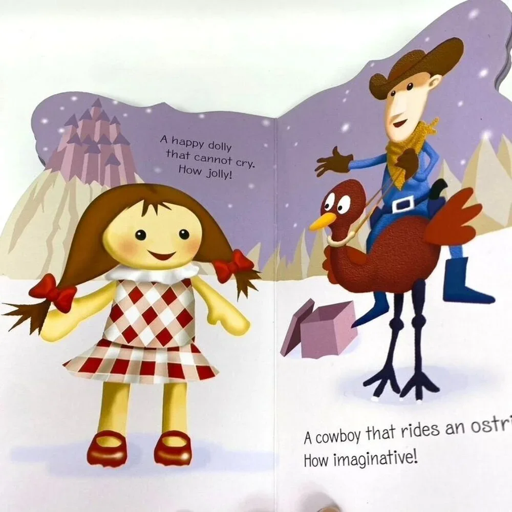 Bendon Rudolph The Red Nosed Reindeer Board Book Ages 2+ Stocking Stuffer